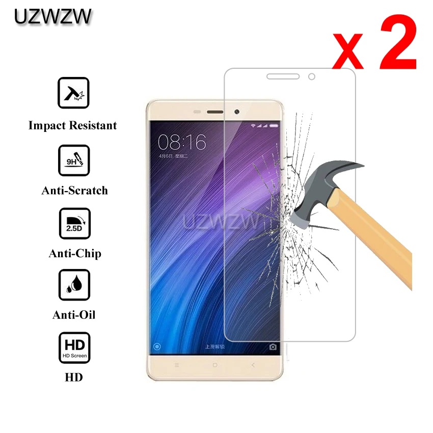 

2pcs For Xiaomi Redmi 4 Pro Redmi 4 Prime Premium 2.5D Tempered Glass Screen Protector For Xiaomi Redmi 4 Protective Glass