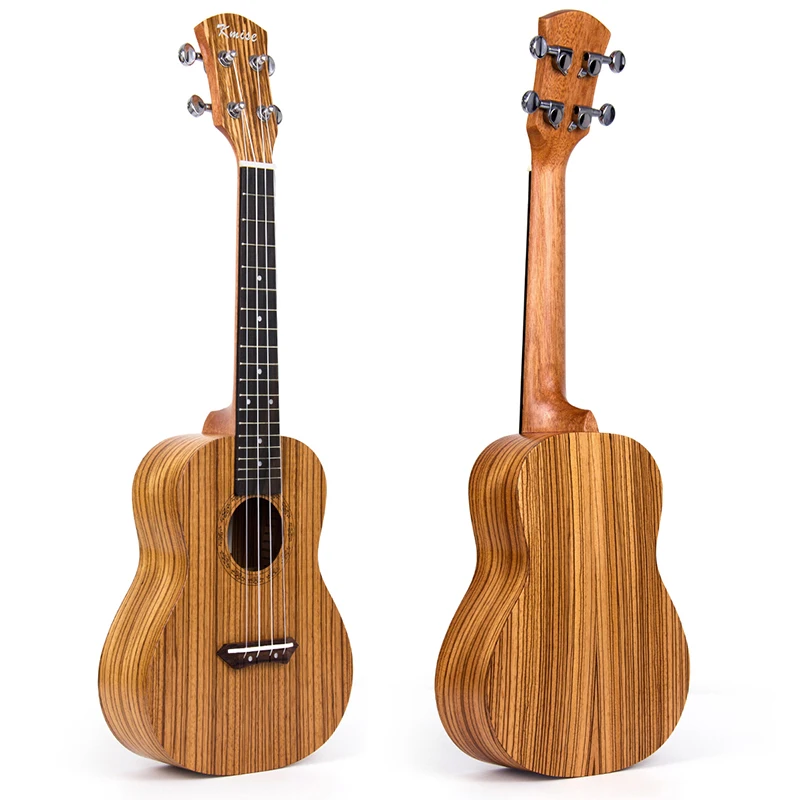 Kmise تينور القيثارة هاواي uke 26 بوصة 18 الحنق zebrawood 4 سلسلة الغيتار المهنية آلة موسيقية