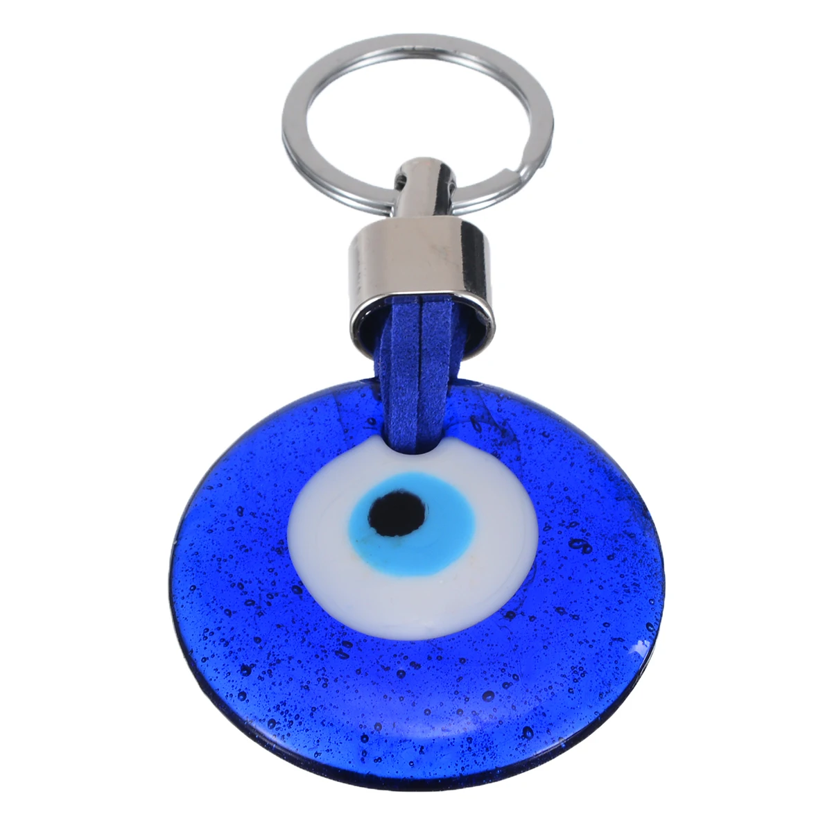 1pc New Blue Evil Eye Pendant Keyring Bag Hanging Pendant Blessing Protection Decoration Keychain