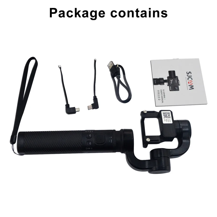  Original SJCAM Handheld GIMBAL 2 3 Axis Stabilizer Bluetooth Control SJ-Gimbal 2 For SJ6 SJ7 SJ8 Pr
