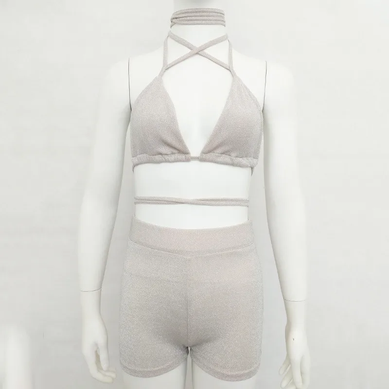 women halter sexy bandage bra 2 pieces set suits 18_