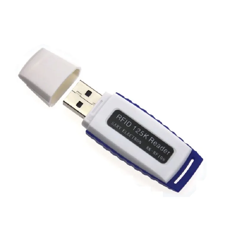 125K RFID reader usb EMID mini card reader noneed driver support