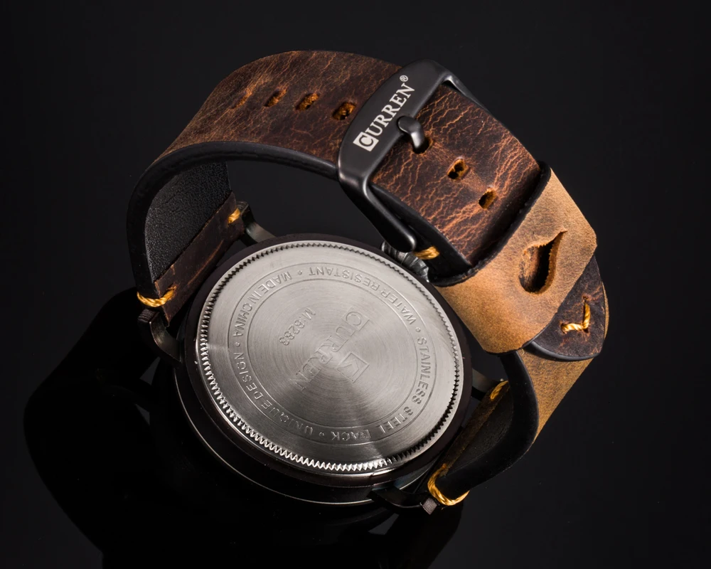 New CURREN Mens Watches Top Brand Luxury Men's Quartz Watch Waterproof Sport Military Watches Men L