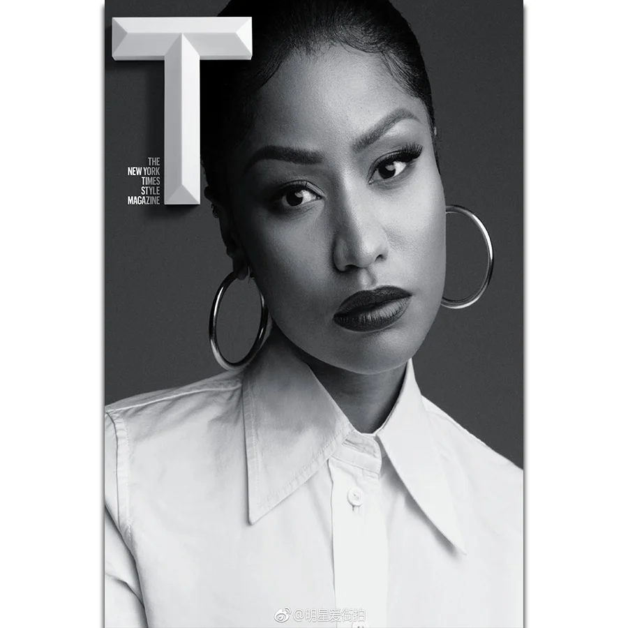

S1918 Nicki Minaj Rap Music Star Rapper Wall Art Painting Print On Silk Canvas Poster Home Decoration