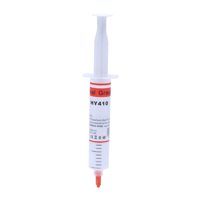 30G HY410-TU20 الأبيض شحم حراري وحدة المعالجة المركزية شرائح التبريد مجمع سيليكون لصق 30G HY410-TU20 الأبيض شحم حراري وحدة المعالجة المركزية شرائح التبريد مجمع سيليكون لصق