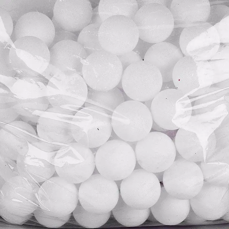 Forfar 150 шт 38 мм белые шарики для пинг-понга моющиеся питьевые белые тренировочные для настольного тенниса мяч для пинг-понга