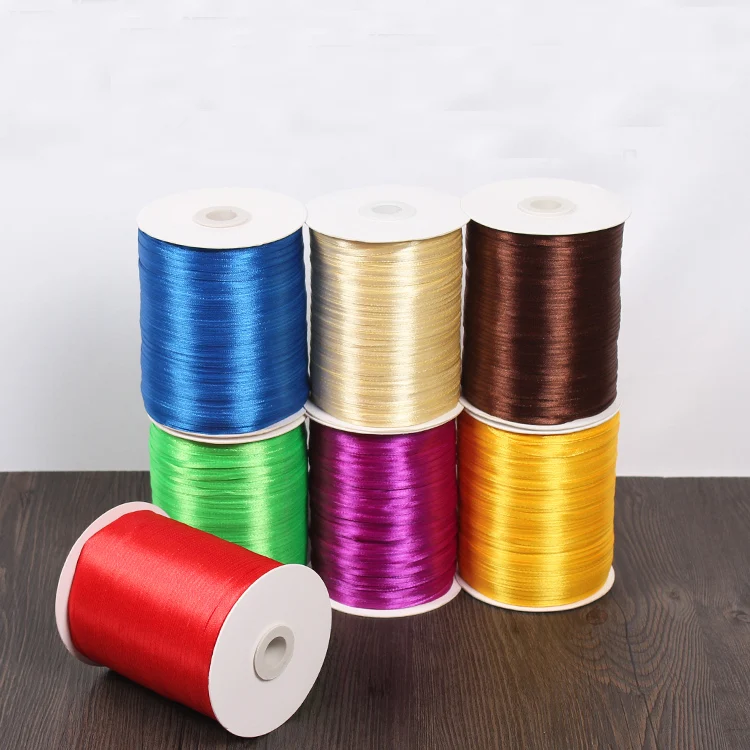 

25Yards/Lot 3mm Handmade DIY Material Silk Satin Ribbon For Arts Crafts Sewing Christmas Wedding Party Decoration Gift Wrap