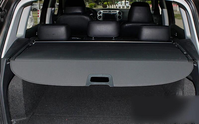 

For Volkswagon VW Tiguan 2010-2015 Black Cargo Cover Security Shield 1 set