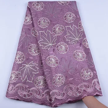 

Onion Swiss Voile Lace In Switzerland High Quality Swiss Cotton Lace Fabric With Stones African Nigerian Tulle Lace Fabric F1620