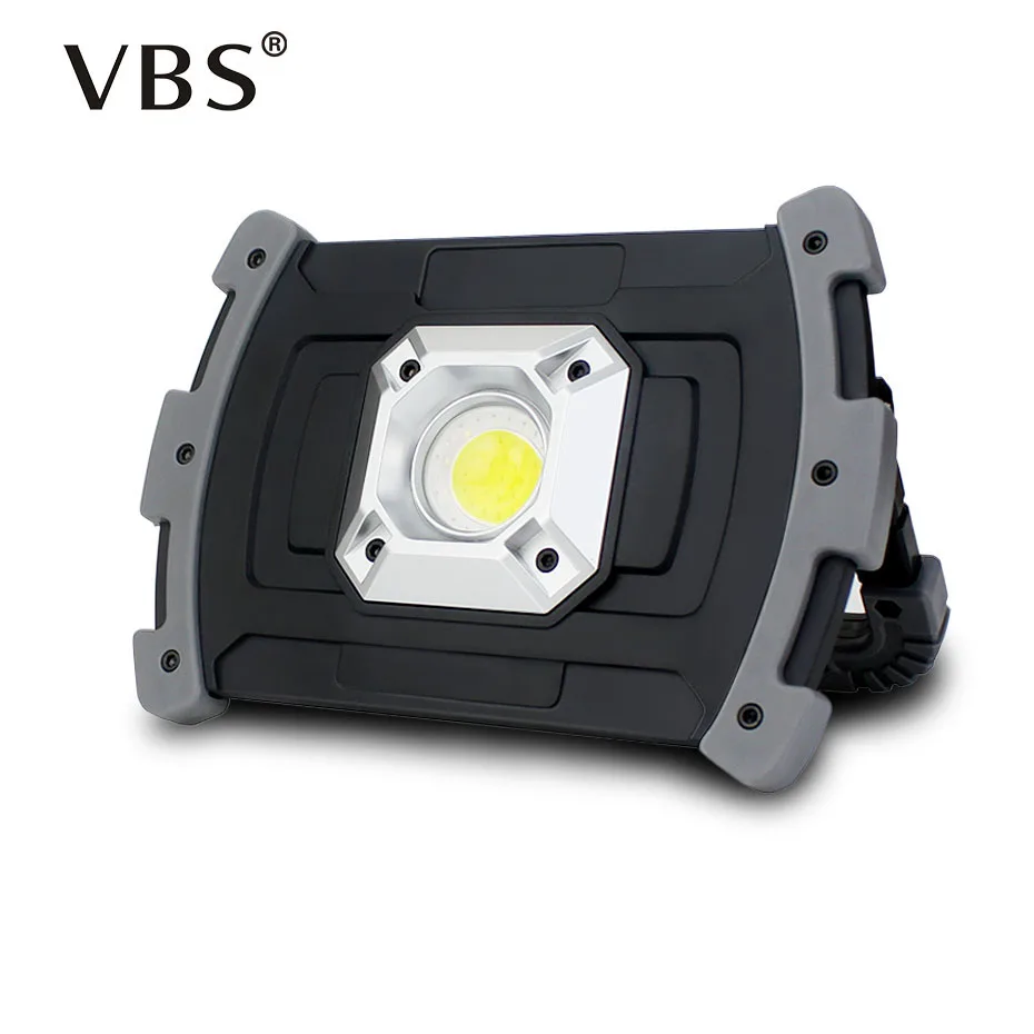 

LED Work Light Rechargeable 400LM Portable Led Spotlight 18650 USB Rechargeable Led Searchlightt Outdoor Camping Garden Lamp