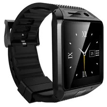 SIM TF Edelstahl Touch Smartwatch Bluetooth 3,0 Pulsmesser Temperaturüberwachung Schrittzähler PSG Smart Watch Phone