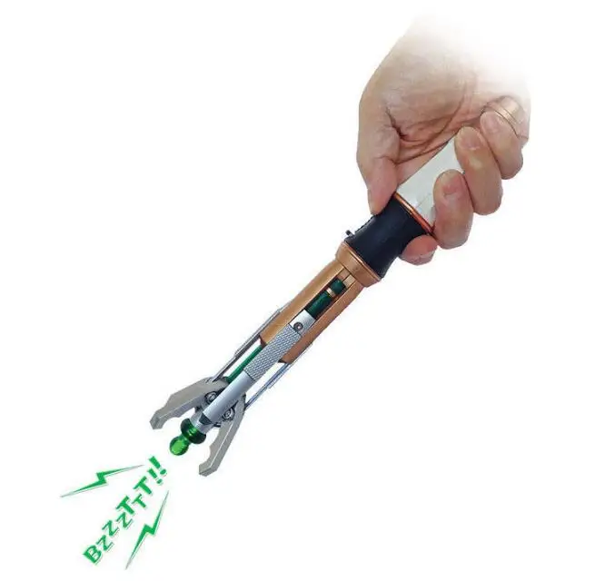 

New 10th/11th/12th Screwdriver Cospaly Light&Sounds Official Toys Doctor Dr.WHO Collector Action figure toy Christmas gift