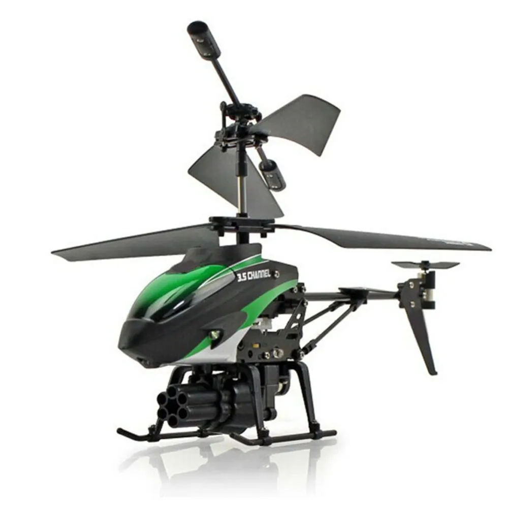

RCtown WLToys V398 Cool Missile Launching 3.5CH RC Remote Control Helicopter With Gyro Quadcopter christmas gift for boy