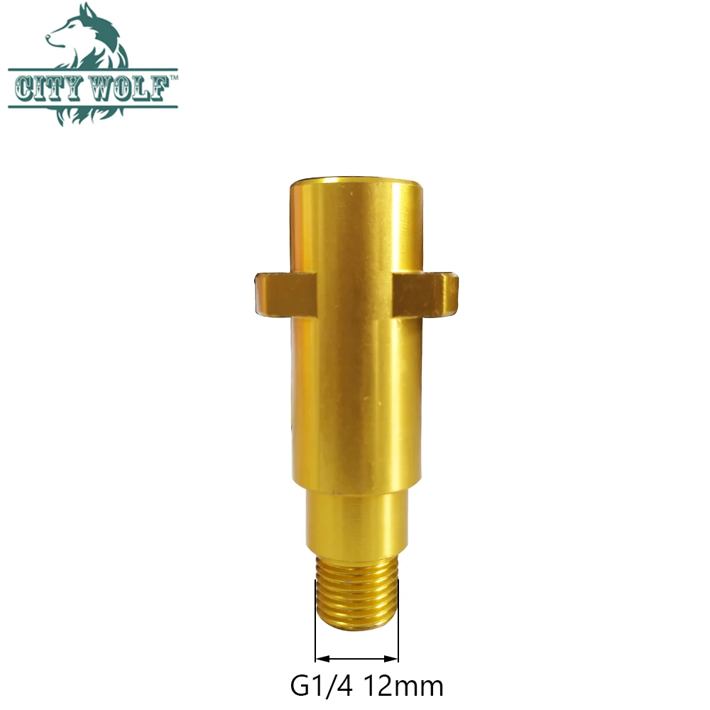 

10PCS aluminum karcher adaptor G1/4 thread for karcher K2 K3 K4 K5 K6 K7 high pressure washer joint snow foam lance adaptor