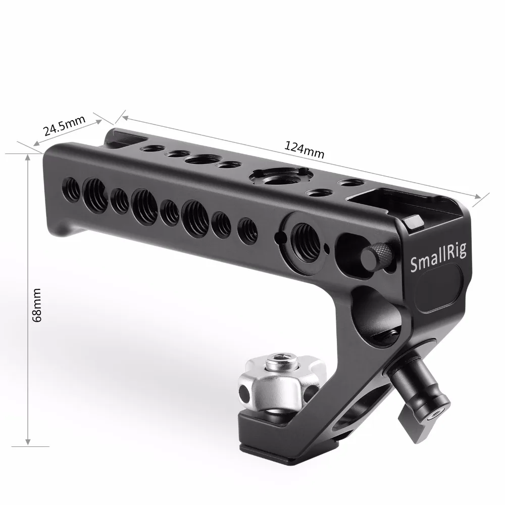  SmallRig Quick Release Camera Shoe Handle Grip Can Use W/ SmallRig Z6 L Plate w/ ARRI Locating Hole