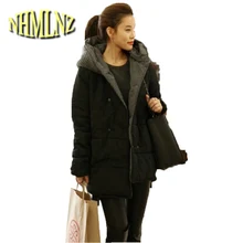 Новое зимнее модное женское пальто с капюшоном, трикотажное пальто, сохраняющее тепло, хлопковая пуховая куртка больших размеров, плотное тонкое пальто для отдыха, G2227