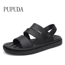 Сандалии на платформе повседневная обувь мужские мужские сандалии римские мужские туфли летние черные сандалии на плоской подошве