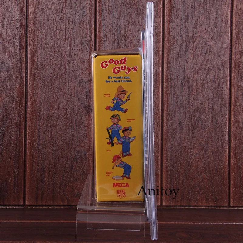 Горячие игрушки NECA Good Guys Childs Play Чаки ПВХ фигурка Коллекционная модель игрушки 11 см