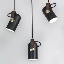 Современный подвесной светильник s металлические черные подвесные лампы для гостиной кухни Светодиодный точечный светильник s hanglamp светильник для внутреннего освещения
