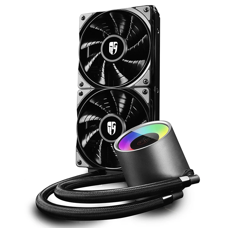 

DEEPCOOL Fort 240 cpu water cooling radiator (full coverage TR4/240 cold row/double fan/pre-coated silicone grease)