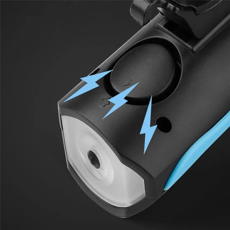 Perfect Super Bright Bicycle Led Headlight Light With Bell Usb Rechargeable Bike Lights Head Light For Bicycle Mtb Road Cycling 1