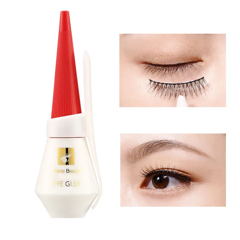 

12ml Clear Eyelash Glue Waterproof Lash Glue Mink Eyelashes Glue Eye Lash Adhesive Black False Eyelash Accessories Cosmetic Tool
