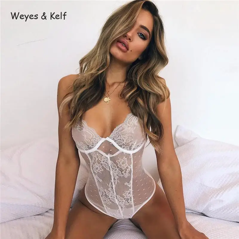 Weyes & Kelf Vintage Solid Hollow Out Lace Women Sexy Bodysuit 2018 Summer Backless Dot black Bodysuit Women Body Femme Weyes & Kelf Vintage Solid Hollow Out Lace Women Sexy Bodysuit 2018 Summer Backless Dot black Bodysuit Women Body Femme