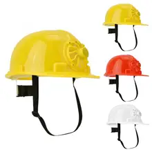 0,3 Вт солнечный шлем безопасности рабочее место головной убор вентилятор безопасности