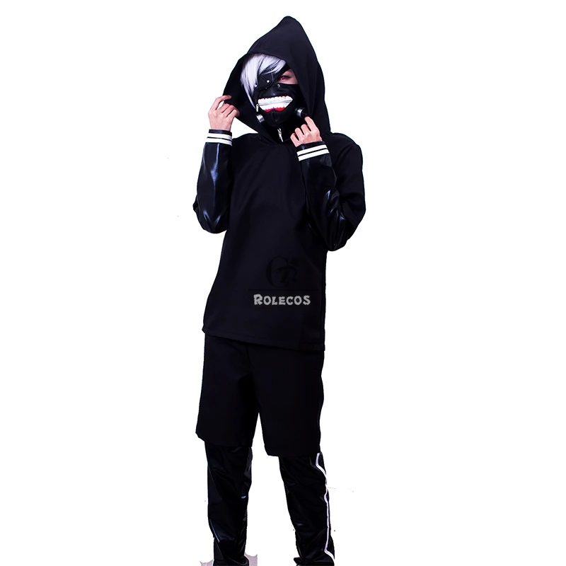 Бренд ROLECOS новинка японское аниме Токийский Гуль костюмы для косплея канеки Кен
