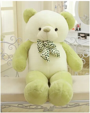 light green teddy bear