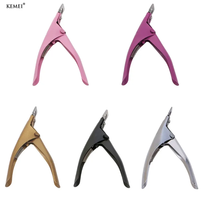 Acrylic UV False Fake Nails Tips Manicure Cutter Clipper Tool Stainless Steel | Красота и здоровье