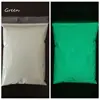 Green Color photoluminescent powder Luminous phosphor Pigment for DIY Paint Print ,Glow in dark Powder Dust 50g/lot ► Photo 2/5