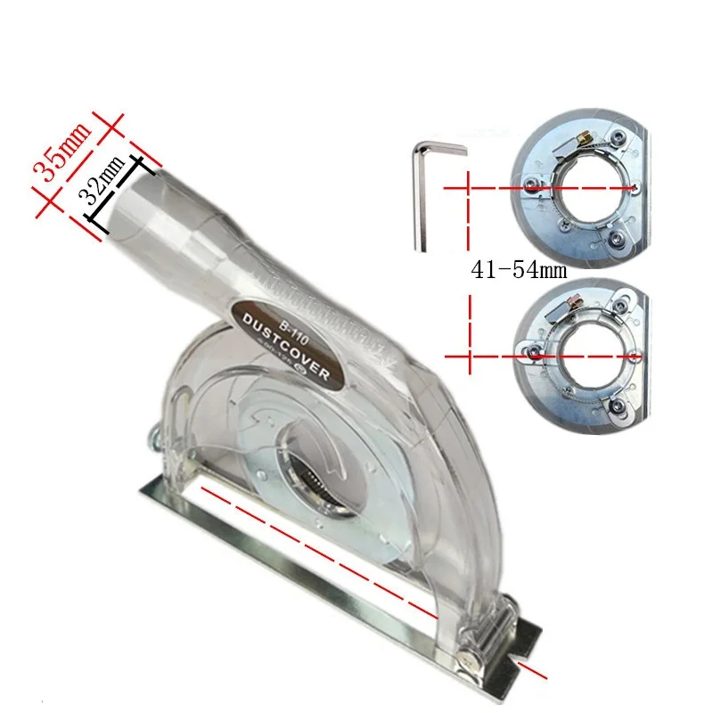 Новый стиль резка пыли кожух Шлифует поверхность для угловая шлифовальная машина и 3 "/4"/5 "режущие диски