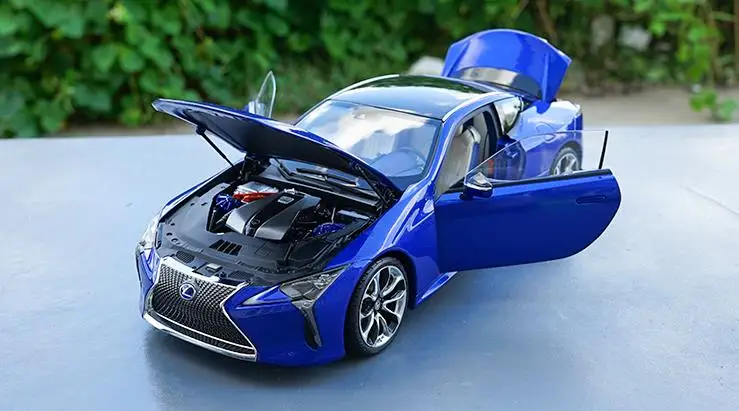 Высокая имитация LEXUS LC500h Коллекция Модель 1:18 Расширенный сплав модель автомобиля, литая металлическая модель игрушечного автомобиля