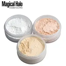 Poudre de finition transparente pour maquillage, 3 couleurs, bouffante cosmétique imperméable pour finition du visage