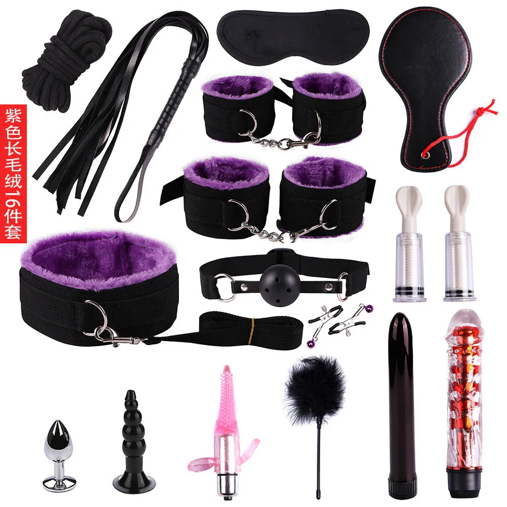 16pcs purple