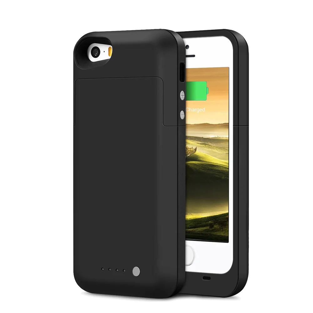 imágenes para SQDeal 2500 mAh Banco de la Energía Externa Adicional de Reserva Del Cargador de Batería Portátil Powerbank Paquete Funda para iPhone 5 5S w/4 LED imágenes para SQDeal 2500 mAh Banco de la Energía Externa Adicional de Reserva Del Cargador de Batería Portátil Powerbank Paquete Funda para iPhone 5 5S w/4 LED