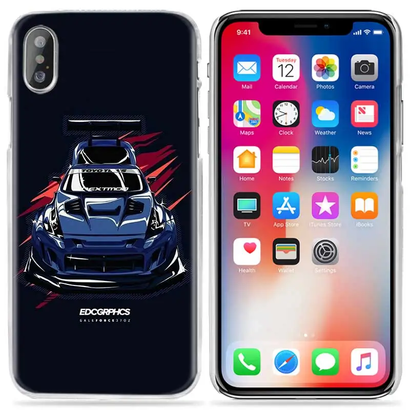 06 Крутой чехол для iPhone XS Max XR X 10 7S 8 6 6S Plus 5S SE 5 4S 4 5C Твердый Прозрачный чехол для телефона 11 Fundas - Цвет: 06
