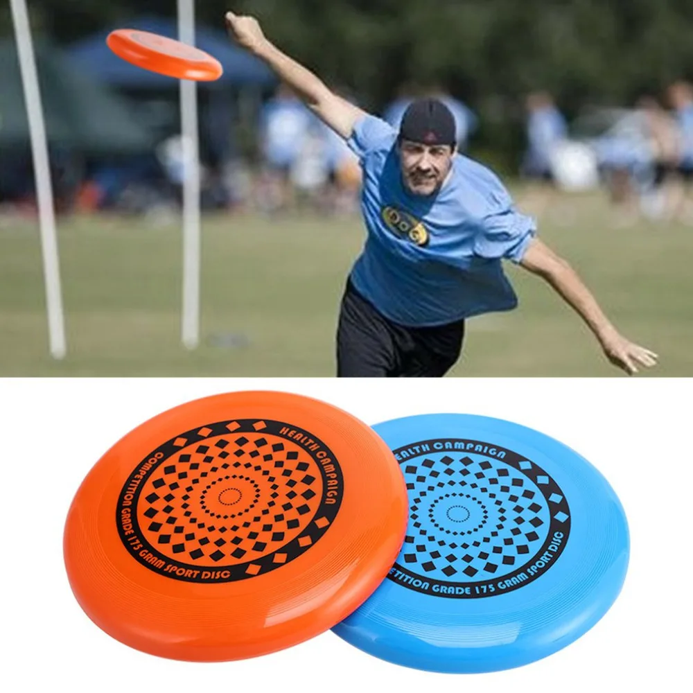 2018 1 قطعة المهنية 175g 27 سنتيمتر النهائي تحلق القرص الأطفال الكبار اللعب تحلق الصحن لعبة اللعب طبق طائر لعبة لعبة