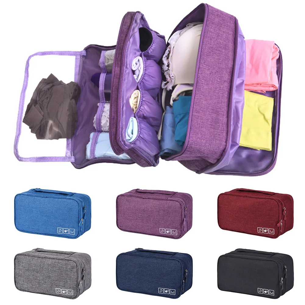 Bra Storage Bag Travel Clothing Dividers Portable Wardrobe Underwear Box Briefs Solid Cloth Case Drawer Organizers Accessories Bra Storage Bag Travel Clothing Dividers Portable Wardrobe Underwear Box Briefs Solid Cloth Case Drawer Organizers Accessories