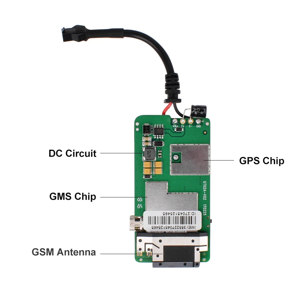 Мини Портативный gps трекер GSM GPRS локатор устройство слежения в реальном времени для автомобиля мотоцикла GT02A GT003 GT06 TK110 TK102