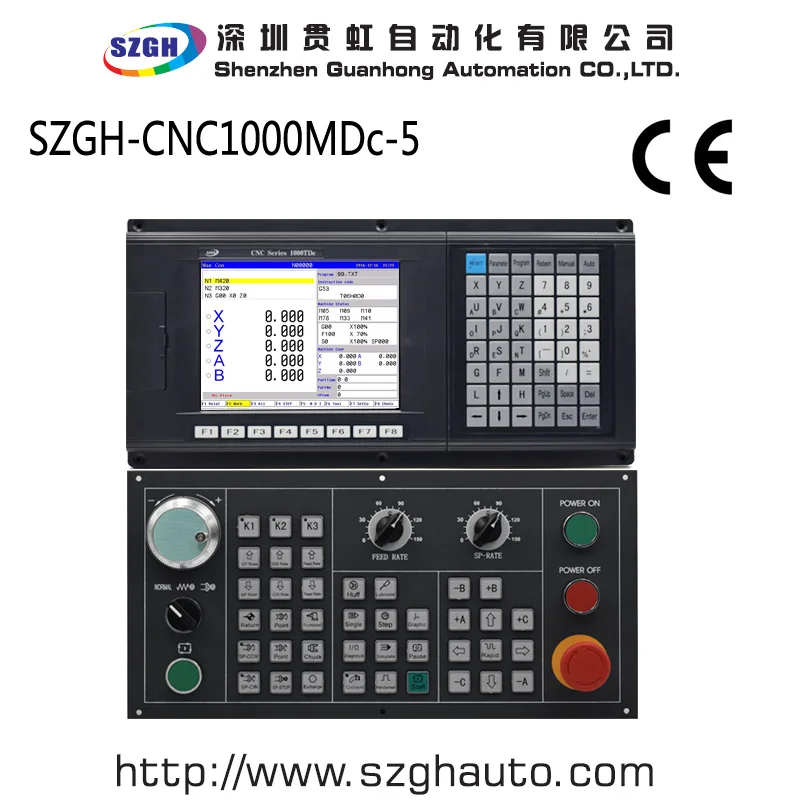 

Powerful 5 Axis Milling and Drilling CNC Controller for CNC Machine
