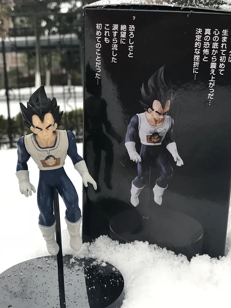 

Dragon Ball Z Vegeta HG Action Figure 100mm Dragon Ball Super Vegeta Gashapon Collectible Figurine Toys Super Saiyan DBZ