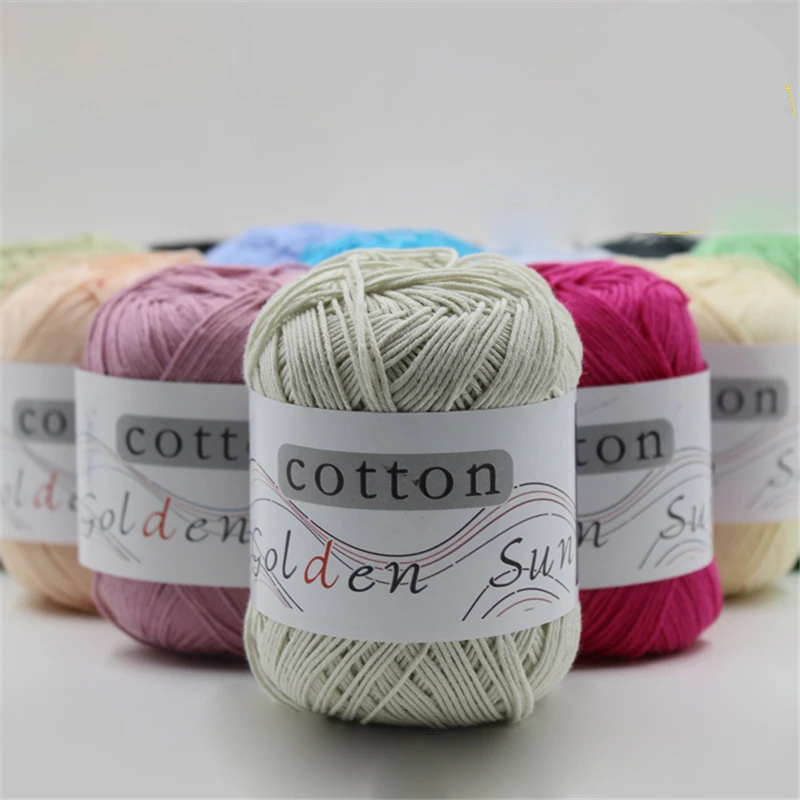 Buy 100 Cotton Knitting Yarn Crochet Yarn for