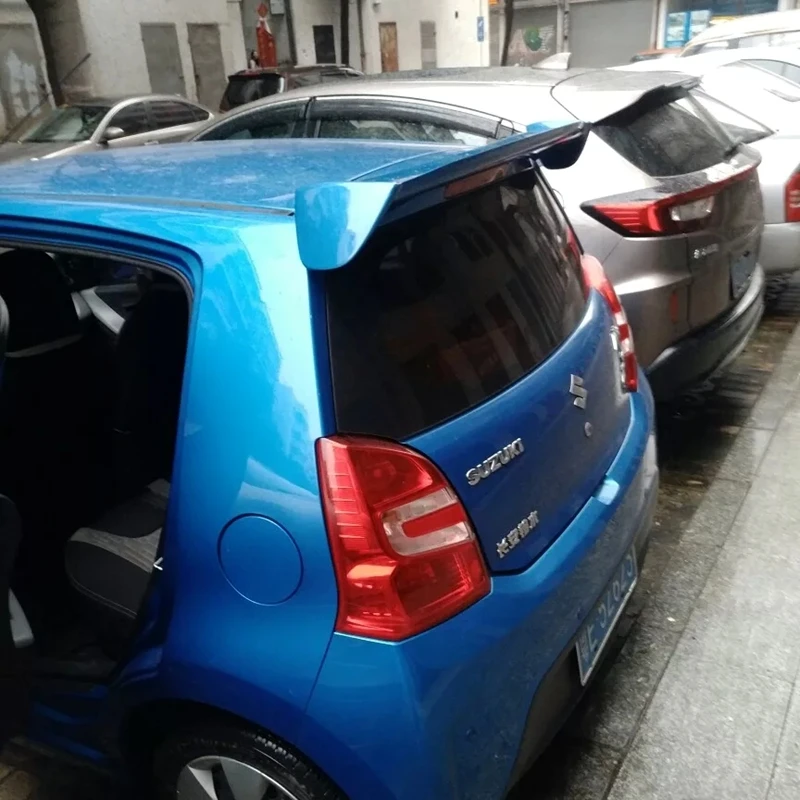 use for suzuki alto spoiler High Quality ABS Material Car Rear Wing