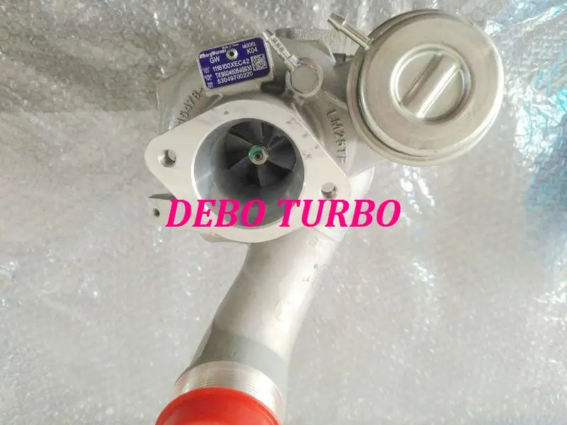 

NEW GENUINE BORGWARNERS K04 53049700220 1118100XEC42 Turbocharger for Great Wall HAVAL H7 H8 H9 WEY VV6 VV7,GW4C20 2.0L 160KW