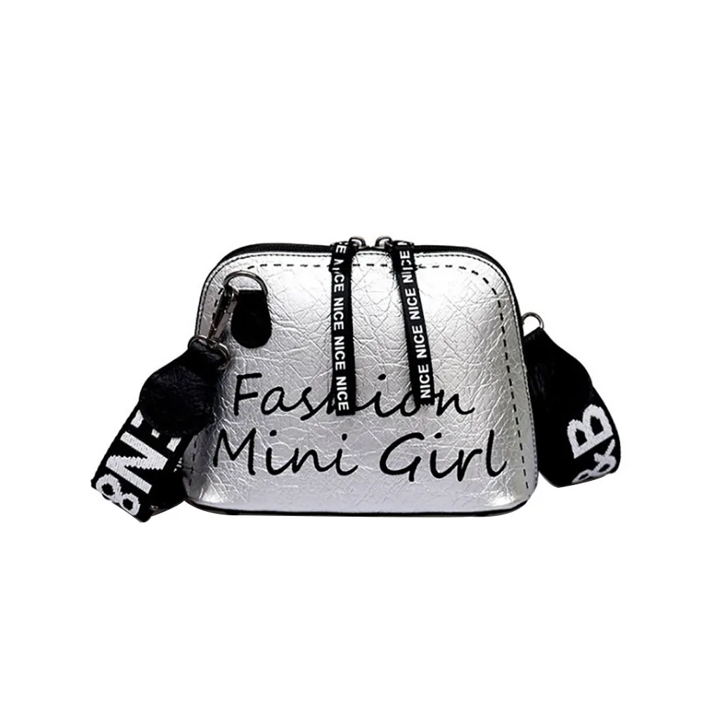 

Women Bag Crossbody Tide Shell Wide Shoulder Strap Wild ladies hand bags torebka damska shopper sac main femme bolso mujer