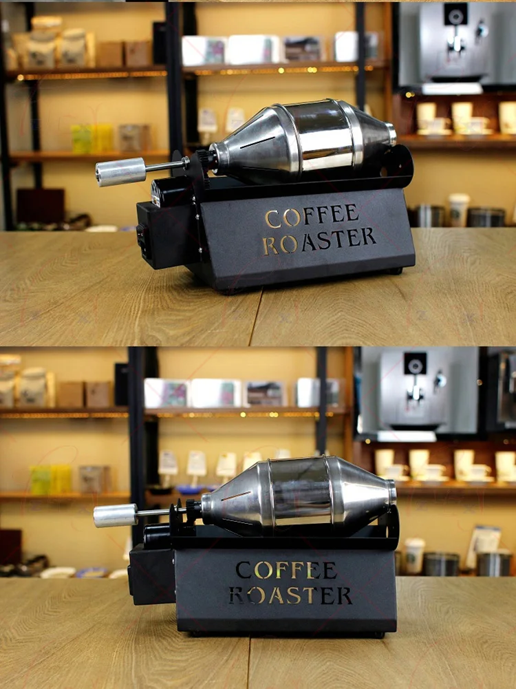 Домашнее использование кофе-ростеры кофейные бобы машина для выпечки из нержавеющей стали кофе жаровня 800 г/час кофе пекарь RT-200 1 шт