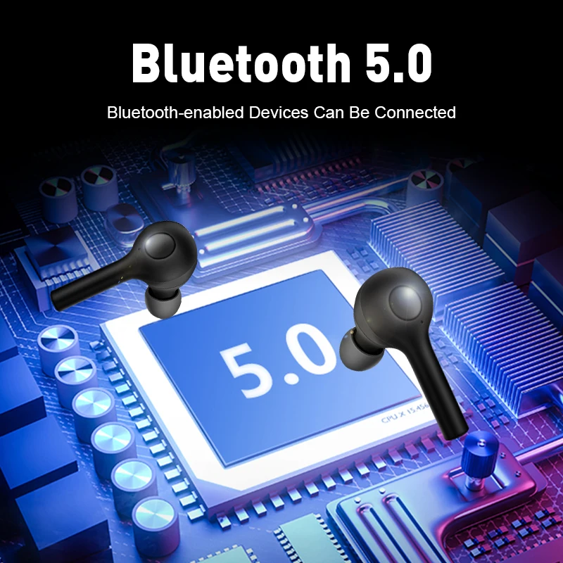 Беспроводные мини наушники M & J TWS Bluetooth 5 0 с микрофоном|Наушники и гарнитуры| |
