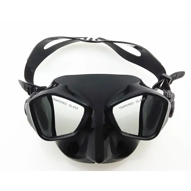 DSstyles профессиональная Подводная маска для подводного плавания, ныряния с дыхательной трубкой очки для плавания